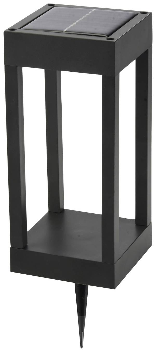 Megatron MT70010  Solar-Außenstandleuchte   LED LED fest eingebaut 0.6 W Schwarz