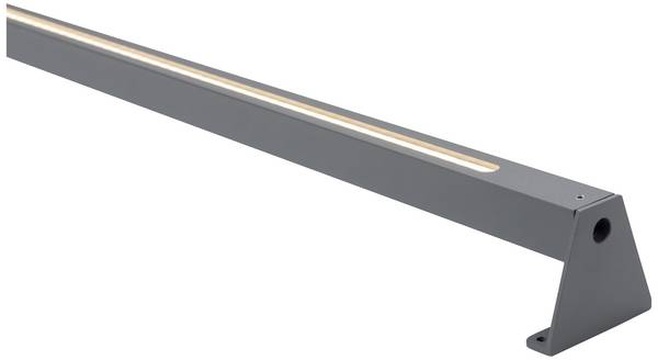 Megatron MT70815 Gartia Linea LED-Gartenleuchte   LED  15 W Schwarz, Aluminium