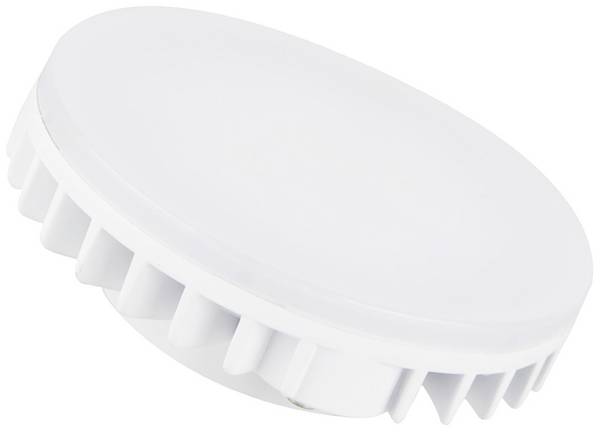 LightMe LM85297 LED EEK F (A - G) GX53  7 W = 48 W Warmweiß (Ø x H) 75 mm x 25 mm nicht dimmbar 1 St.
