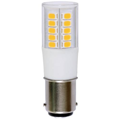 LightMe LM85356 LED EEK E (A - G) B15d 4.9 W = 48 W Warmweiß (Ø x H) 18 mm x 57 mm 1 St.