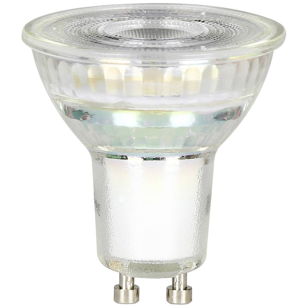 LightMe LM85381 LED-lamp Energielabel E (A - G) GU10 5.7 W = 78 W Warmwit (Ø x h) 50 mm x 54 mm 1 stuk(s)