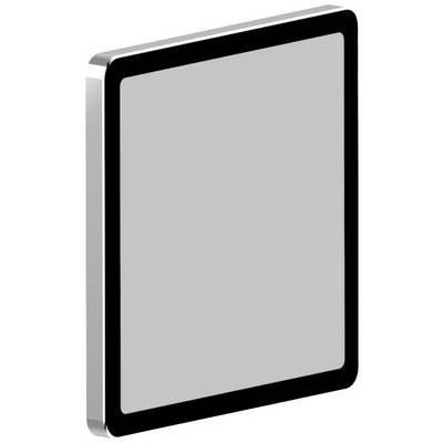 Flaches, rechteckiges Gerät mit schwarzem Rahmen, ähnelt einem modernen Tablet oder Bildschirm.