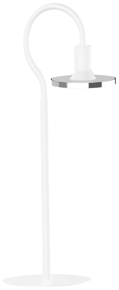 LIGHTME Simplessa LM85681 LED-Tischlampe LED GU10 6 W Weiß, Chrom