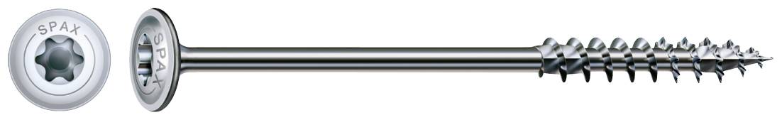 SPAX 251010602005 Holzschraube 6 mm 200 mm T-STAR plus Stahl WIROX 50 St.