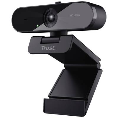 Trust TW-200 ECO Full HD-Webcam 1920 x 1080 Pixel Standfuß, Klemm-Halterung