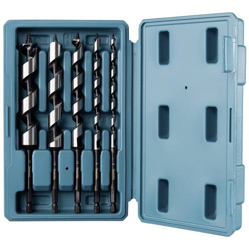 Thumbnail - Makita D-75677 Schlangenbohrer-Set 6 mm, 8 mm, 13 mm, 16 mm, 19 mm Gesamtlänge 200 mm Sechskant 1 Set