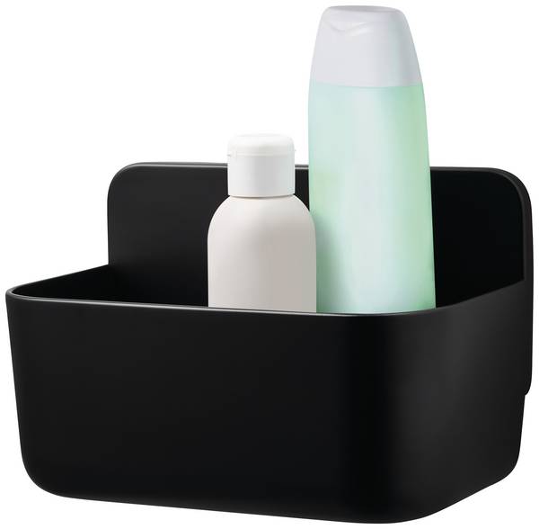 TESA - 40515-00000-00 LAVAA Duschkorb Klebstoff Schwarz matt