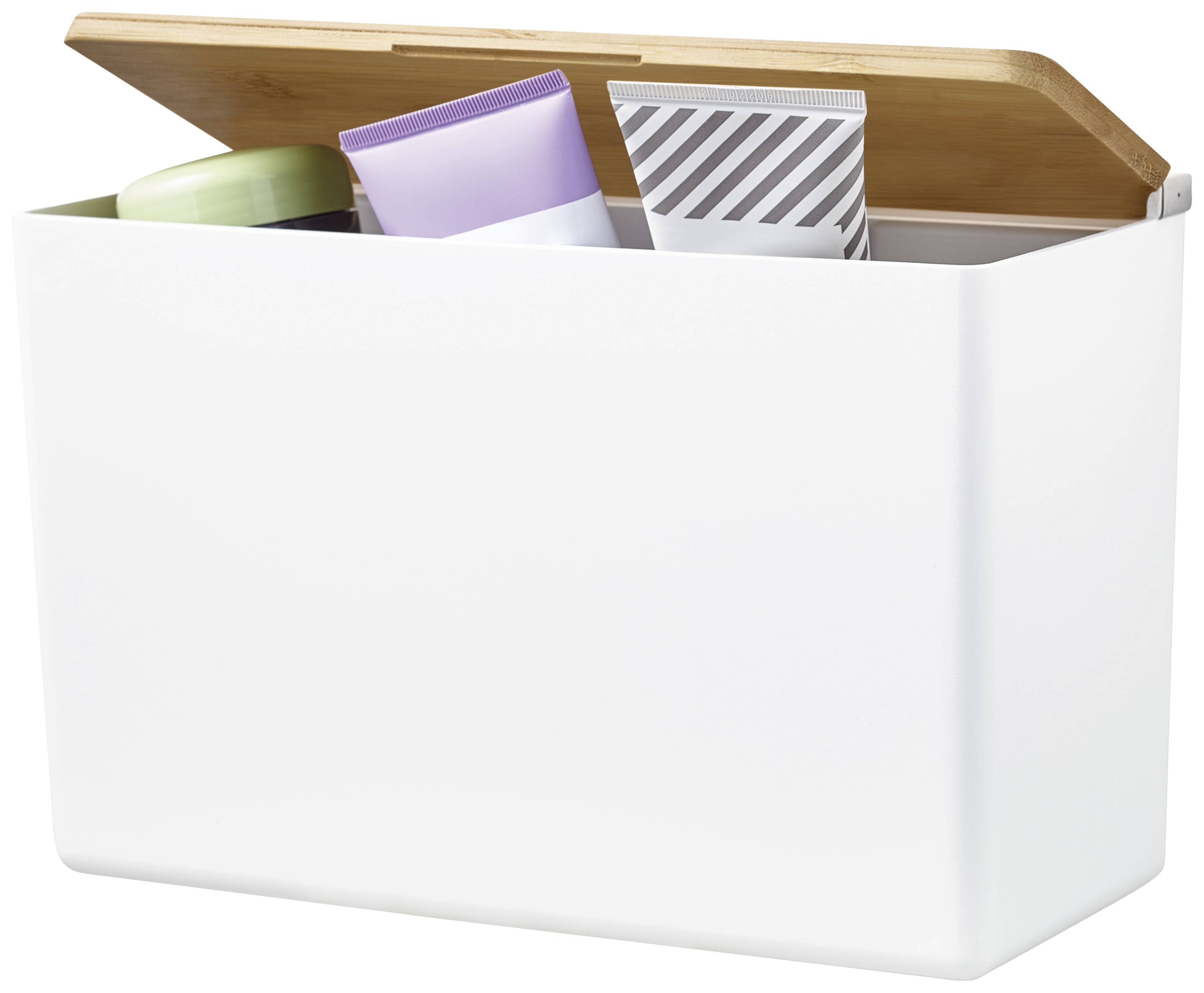 TESA - BABOO - Badezimmer-Organizer - Beige - Weiß - Kunststoff - Vollständig klebend - 3 kg - 242 mm-0