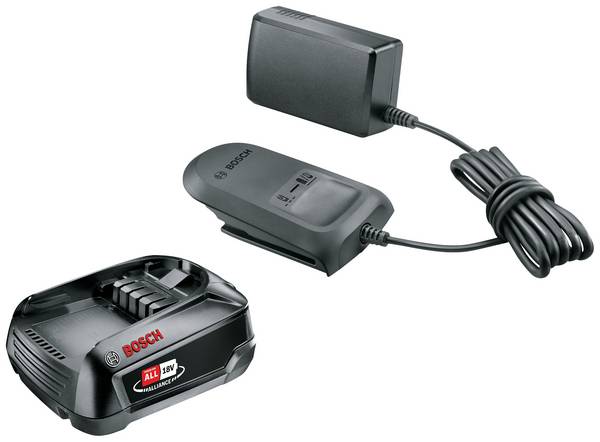 Bosch Home and Garden 1600A02625  Werkzeug-Akku und Ladegerät  18 V 2.5 Ah Li-Ion