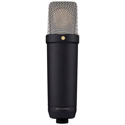 RODE Microphones NT1 5th Generation Black Stand Gesangs-Mikrofon Übertragungsart (Details):Kabelgebunden inkl Spinne, in...