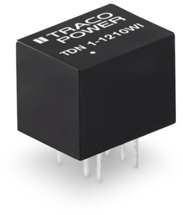 TracoPower TDN 1-1221WI DC/DC-Wandler, Print 12 V/DC +5 V/DC, -5 V/DC 100 mA 1 W Anzahl Ausgänge: 2 x Inhalt 1 St.