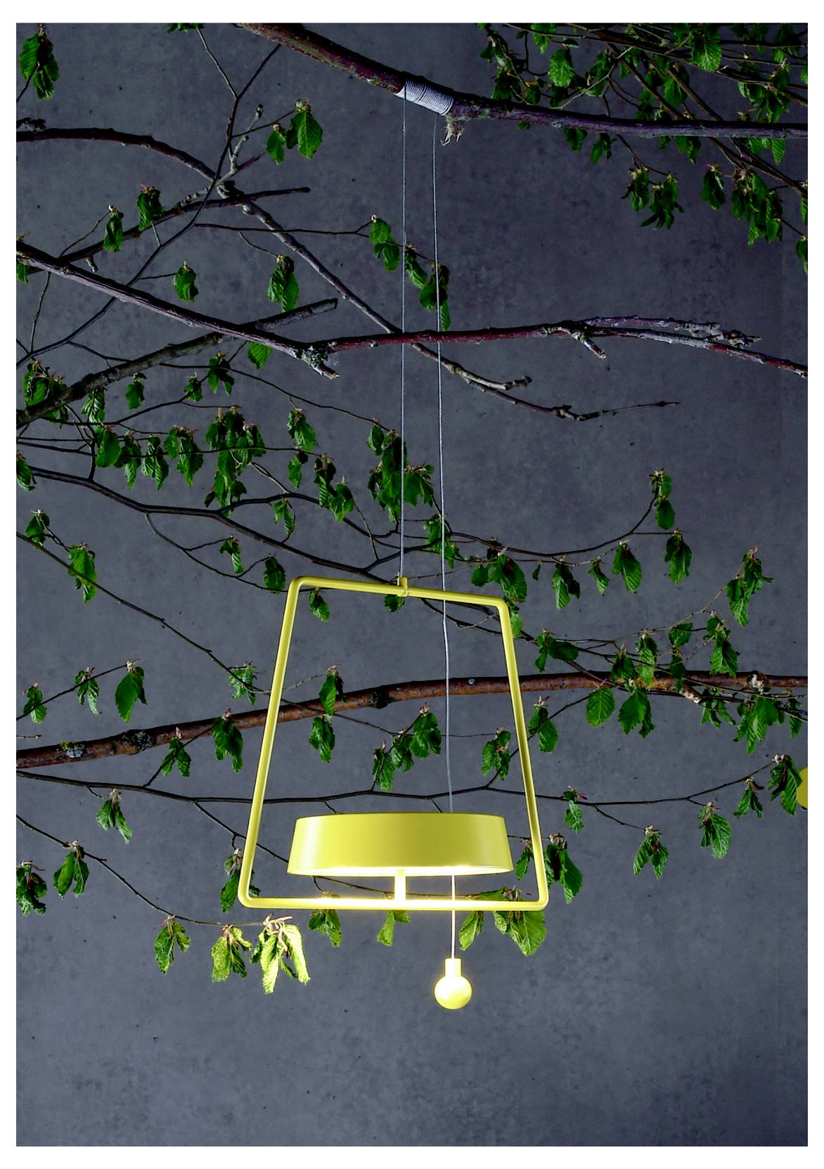Deko Light 930629 Miriam Pendel Gelb-1