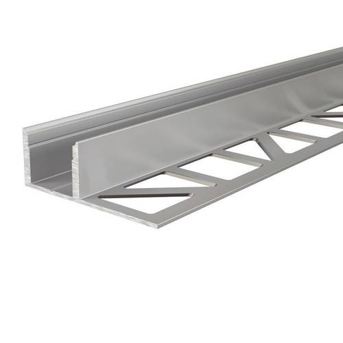 Deko Light 975361 EL-03-12 Fliesen-Profil Aluminium (B x H x T) 14 x 40 x 2500 mm 2.50 m