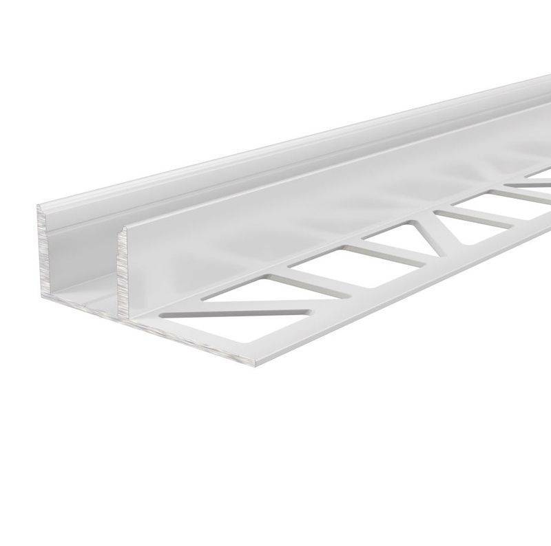 DEKO-LIGHT Deko Light 975365 EL-03-12 Fliesen-Profil Aluminium (B x H x T) 14 x 40 x 2500 mm 2.50 m