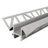 Deko Light 975371 EV-01-12 Fliesen-Profil Aluminium (B x H x T) 49 x 49 x 2500 mm 2.50 m