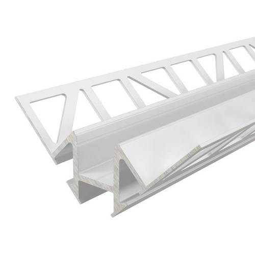 Thumbnail - Deko Light 975375 EV-01-12 Fliesen-Profil Aluminium (B x H x T) 49 x 49 x 2500 mm 2.50 m