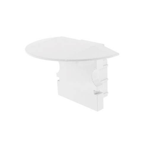 Deko Light 978120 P-ET-02-08 Endkappen-Set Kunststoff (B x H x T) 16 x 15 x 23 mm 1 St.