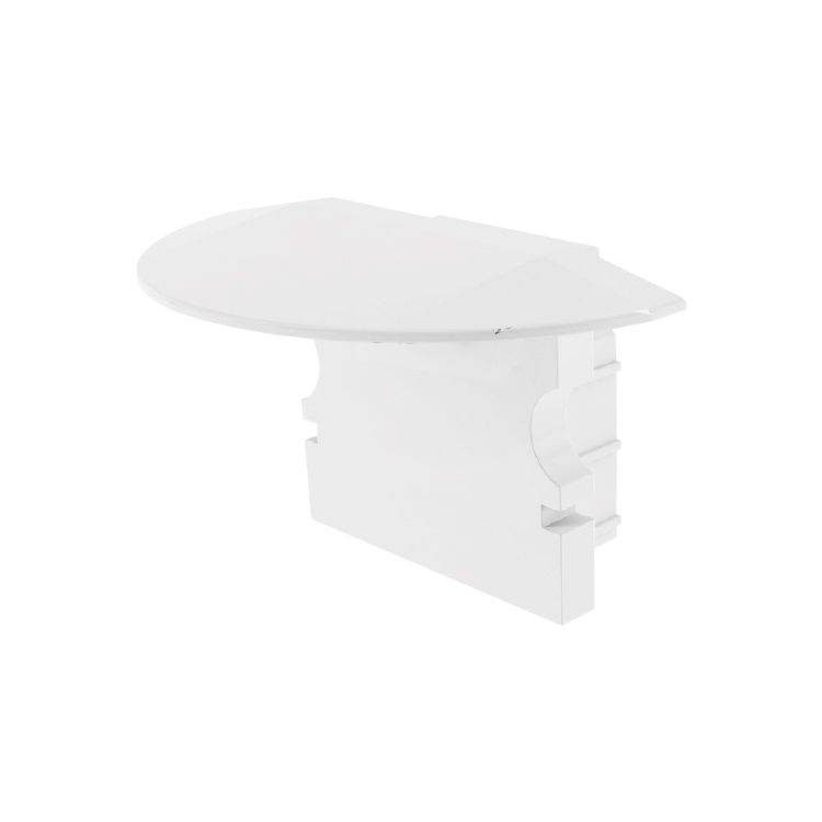 Deko Light 978130 P-ET-02-10 Endkappen-Set Kunststoff (B x H x T) 16 x 15 x 25 mm 1 St.