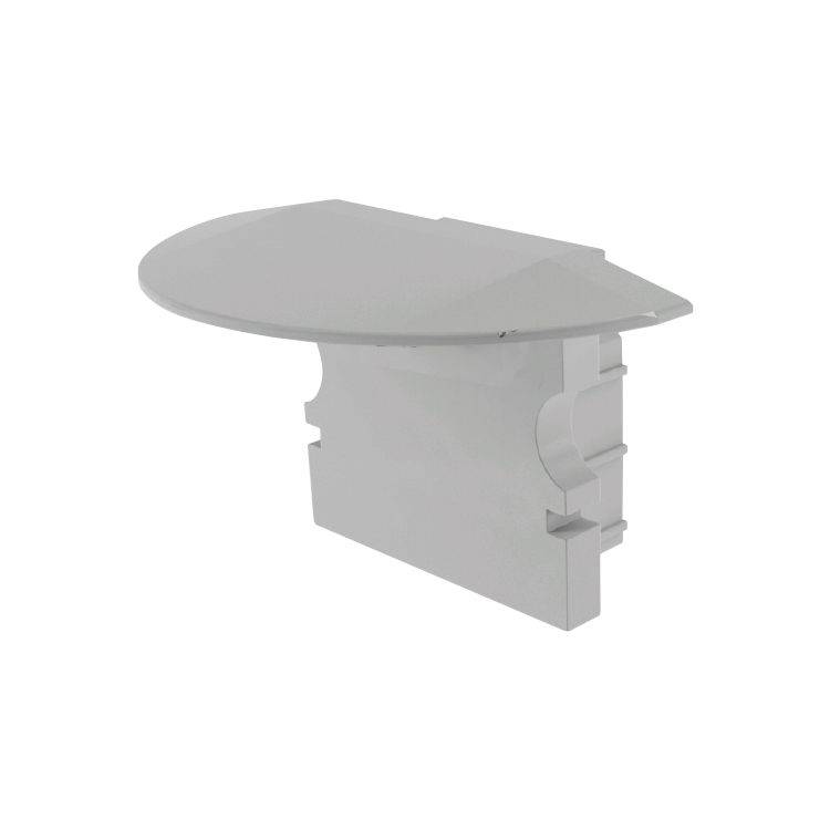 Deko Light 978131 P-ET-02-10 Endkappen-Set Kunststoff (B x H x T) 16 x 15 x 25 mm 1 St.