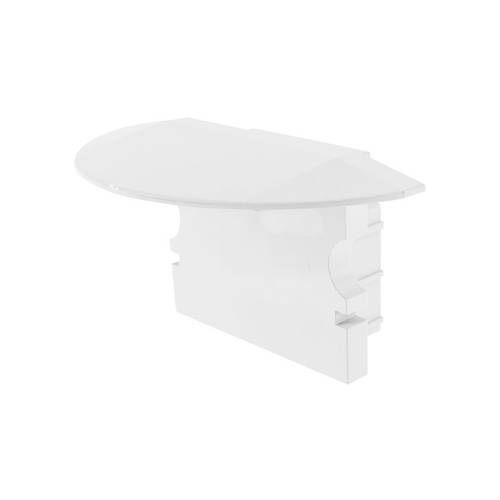 Deko Light 978140 P-ET-02-12 Endkappen-Set Kunststoff (B x H x T) 16 x 15 x 27 mm 1 St.