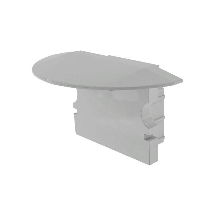 Deko Light 978141 P-ET-02-12 Endkappen-Set Kunststoff (B x H x T) 16 x 15 x 27 mm 1 St.