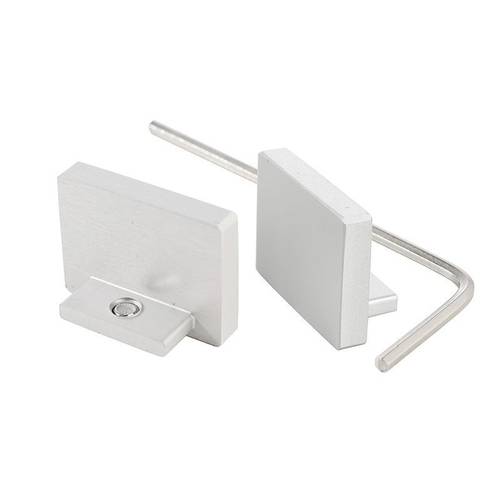 Deko Light 980020 P-AU-10-12 Endkappen-Set Aluminium (B x H x T) 8 x 13.60 x 18.20 mm 1 St.