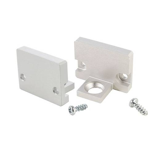 Deko Light 980021 P-AU-10-12 Endkappen-Set Aluminium (B x H x T) 11 x 13.60 x 18.20 mm 1 St.