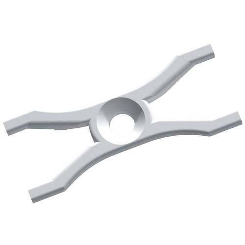 Deko Light 980023 Montageclip, Set (2 Stk.) Montageclip Kunststoff (B x H x T) 13 x 3.20 x 32 mm 2 St.