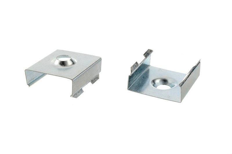 DEKO-LIGHT Deko Light 987006 AU-12 Halteklammer Metall (B x H x T) 18.70 x 7.40 x 20 mm 1 St.