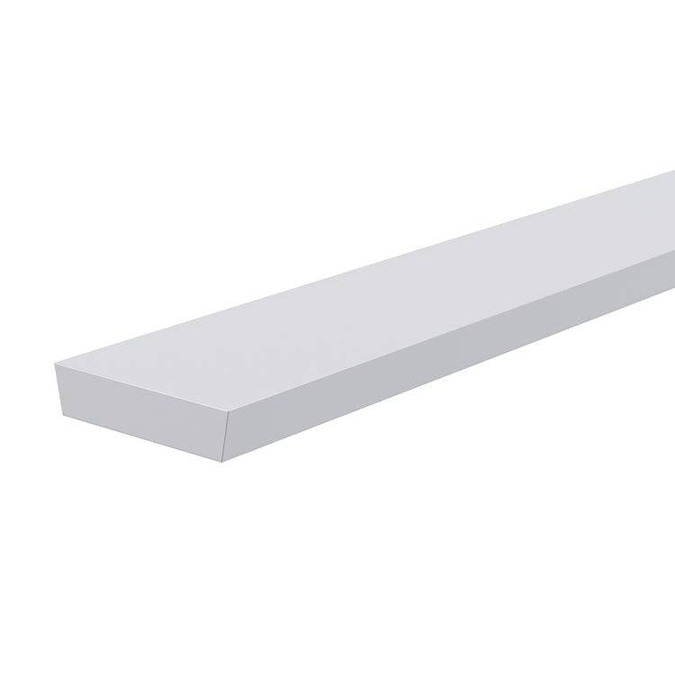 DEKO-LIGHT Deko Light 988025 I-01-12 Abdeckung Kunststoff (B x H x T) 17.60 x 4 x 2000 mm 2 m