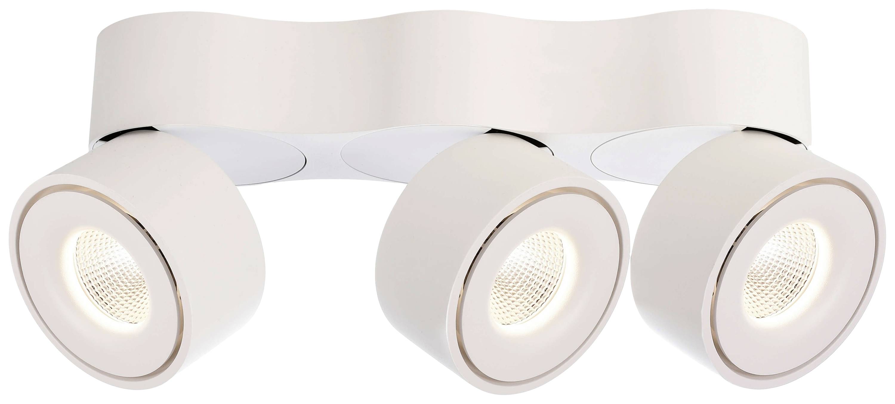DEKO-LIGHT Deko Light Uni Triple Deckenaufbauleuchte LED fest eingebaut 30 W EEK: G (A - G) Warmweiß