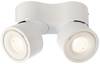 Deko Light Uni II Mini Deckenaufbauleuchte LED fest eingebaut 15 W EEK: G (A - G) Warmweiß Signalweiß (RAL 9003)
