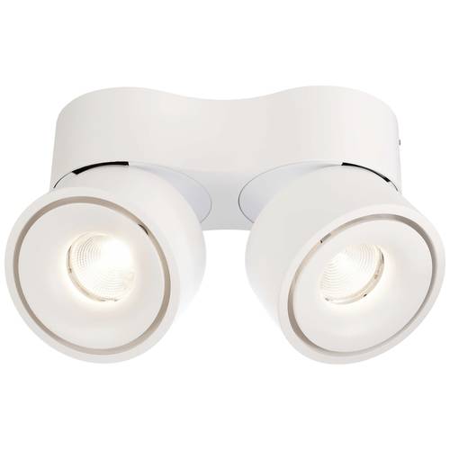 Deko Light Uni II Double Deckenaufbauleuchte LED LED fest eingebaut 20 W EEK: G (A - G) Warmweiß Signalweiß (RAL 9003)