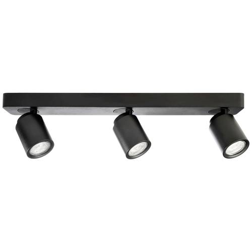 Deko Light Librae Linear III Deckenaufbauleuchte GU10 50 W Tiefschwarz (RAL 9005)