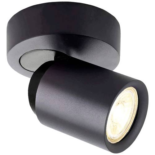 Deko Light Librae Round I Deckenaufbauleuchte GU10 50 W Tiefschwarz (RAL 9005)