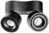 Deko Light Uni II Mini Deckenaufbauleuchte LED fest eingebaut 15 W EEK: G (A - G) Warmweiß Tiefschwarz (RAL 9005)