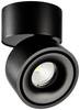 Deko Light Uni II Deckenaufbauleuchte COB LED LED fest eingebaut 12 W EEK: G (A - G) Warmweiß Tiefschwarz (RAL 9005)
