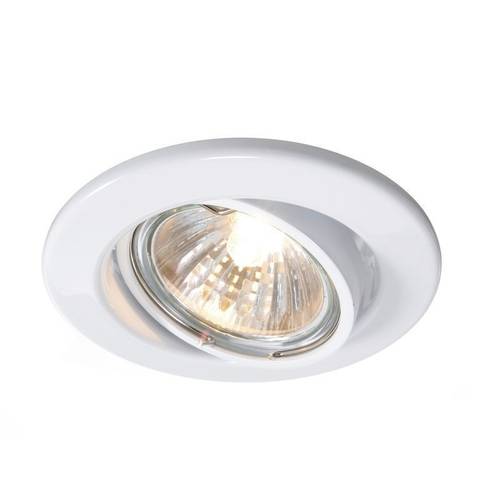Deko Light Einauring 89 GU10 110032 Deckeneinbauring LED, Halogen GU10 35 W Verkehrsweiß (RAL 9016)