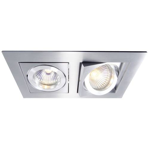 Deko Light Kardan II 110101 Deckeneinbauring LED, Halogen GU5.3, MR 16 50 W Silber