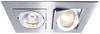 Deko Light Kardan II 110101 Deckeneinbauring LED, Halogen GU5.3, MR 16 50 W Silber
