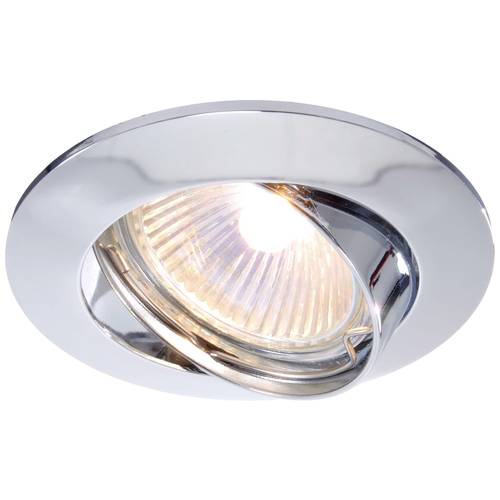Deko Light Einbauring 68 GU5.3 449201 Deckeneinbauring LED, Halogen GU5.3, MR 16 35 W Silber