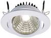 Deko Light 565068 COB 95 LED-Einbauleuchte EEK: F (A - G) COB LED LED fest eingebaut 10 W Signalweiß (RAL 9003)