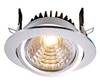 Deko Light 565070 COB 95 LED-Einbauleuchte EEK: F (A - G) LED fest eingebaut 10 W Silber