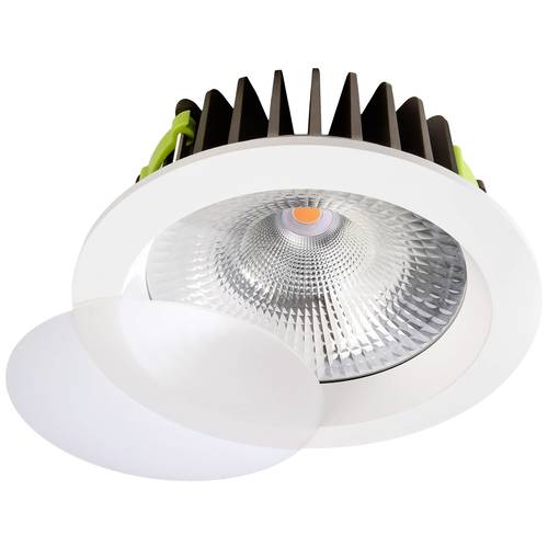 Deko Light 565184 COB 210 LED-Einbauleuchte EEK: G (A - G) LED fest eingebaut 37 W Verkehrsweiß (RAL 9016)
