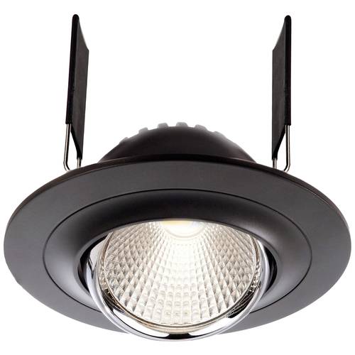 Deko Light 565203 Saturn LED-Einbauleuchte EEK: G (A - G) LED fest eingebaut 7 W Schwarz