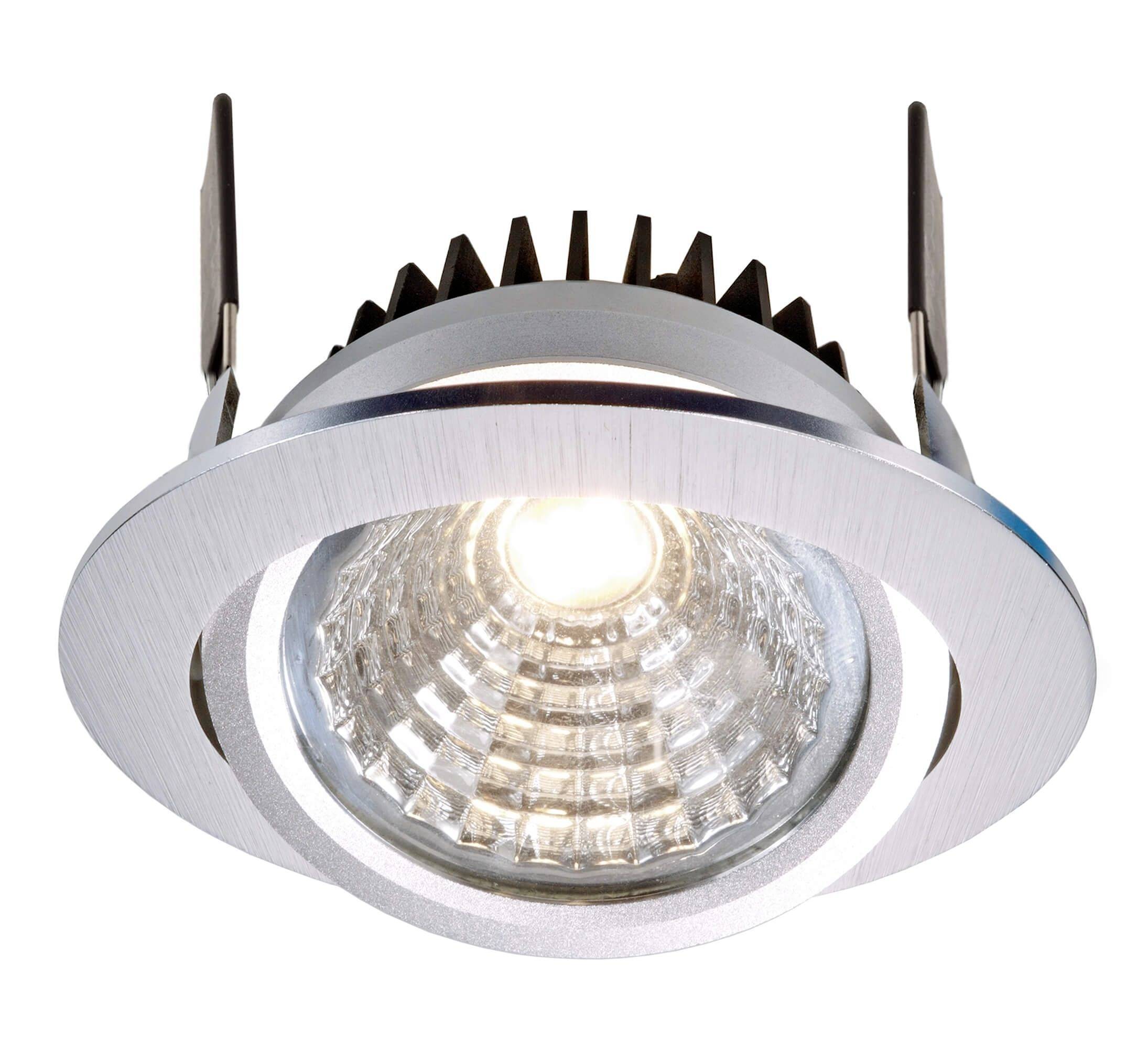 DEKO-LIGHT Deko Light 565309 COB-68 LED-Einbauleuchte EEK: G (A - G) LED fest eingebaut 12 W Silber