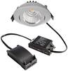 Deko Light 565356 Dione LED-Einbauleuchte EEK: F (A - G) COB LED LED fest eingebaut 8.50 W Silber-Grau