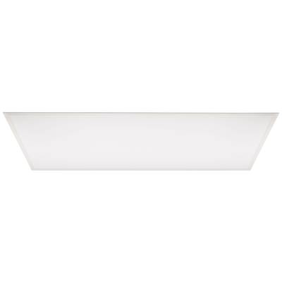 Rechteckige, flache LED-Deckenleuchte in Weiß, geeignet für moderne Räume.