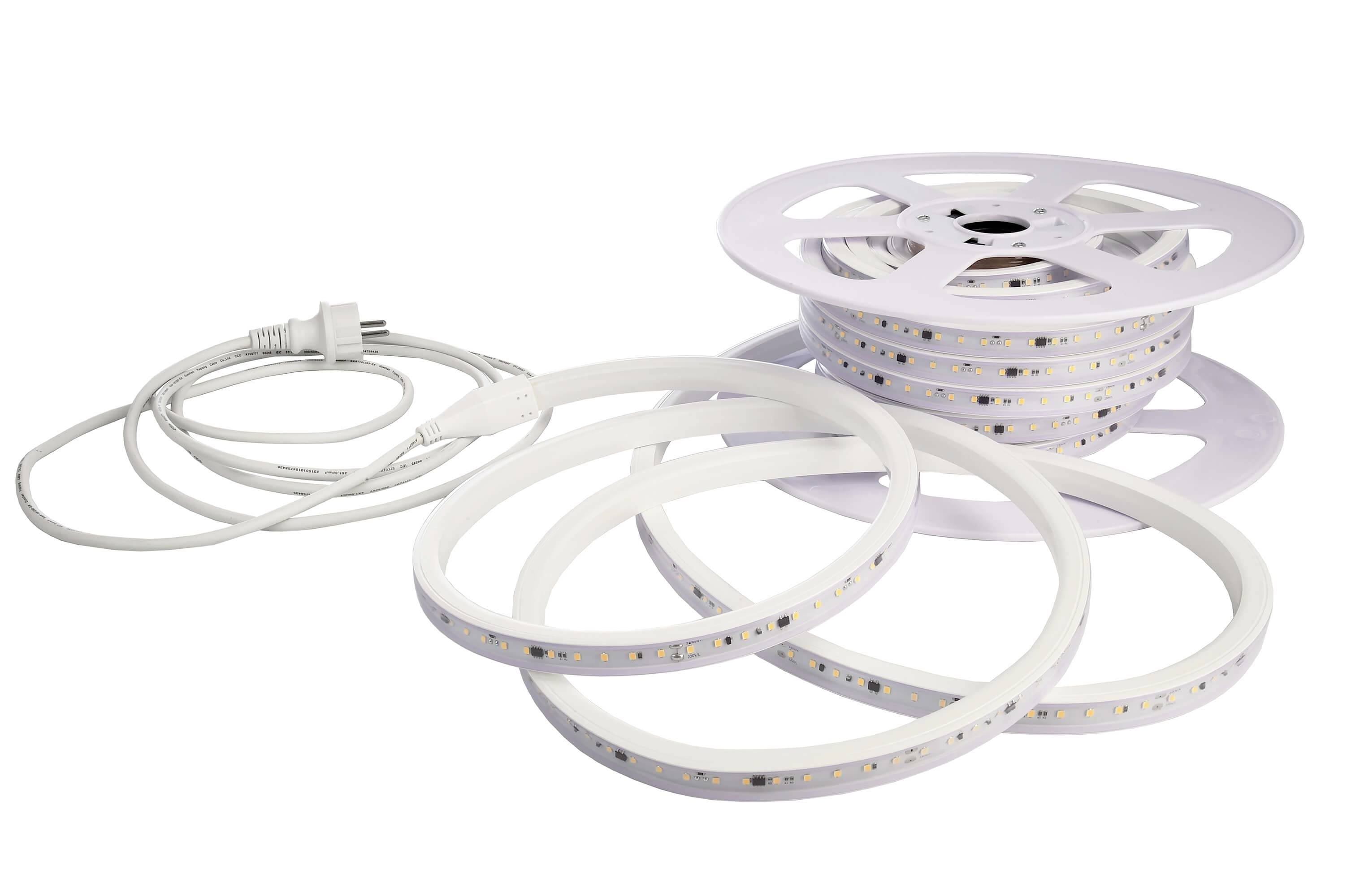 Deko Light 840386 LED-Streifen-Komplettset EEK: F (A - G) mit Stecker 240 V/AC 15000 mm Warmweiß 15 m