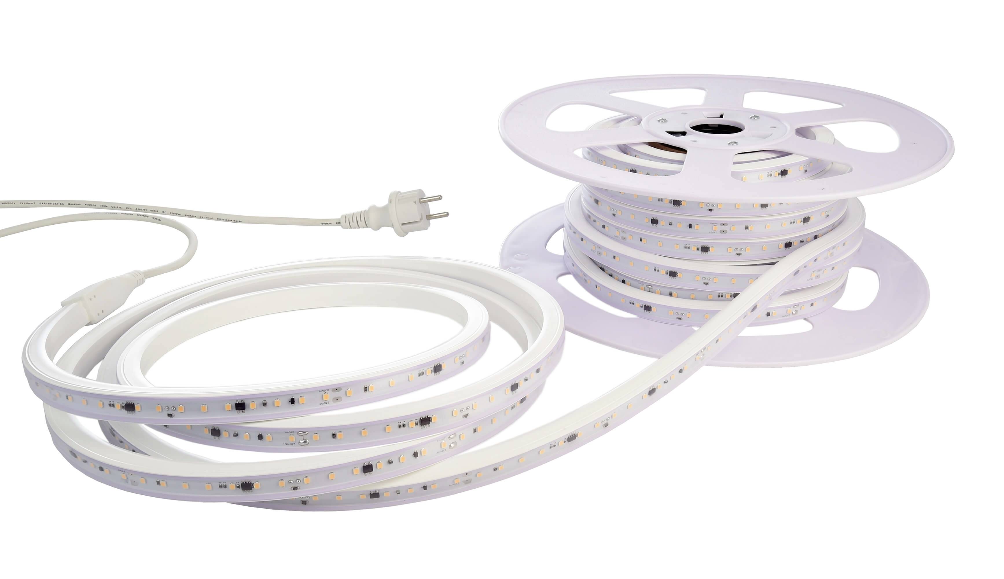 Deko Light 840390 LED-Streifen-Komplettset EEK: F (A - G) mit Stecker 240 V/AC 15000 mm Warmweiß 15 m